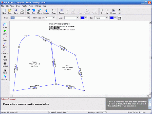 Deed-Check/Subdivide