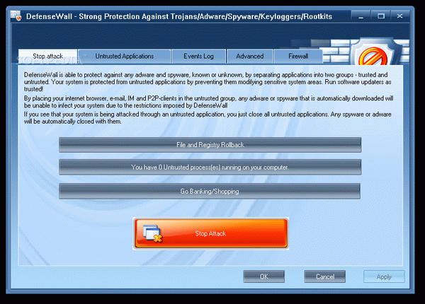 DefenseWall Personal Firewall