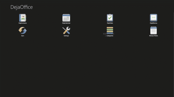 DejaOffice for Windows 8