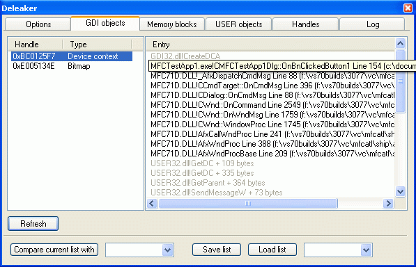 Deleaker Add-in for Visual C++