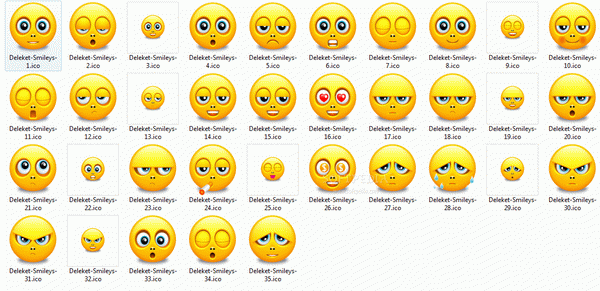 Deleket Smileys Icons