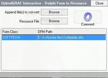 Delphi Form to Resource