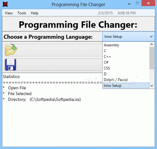 Programming File Changer