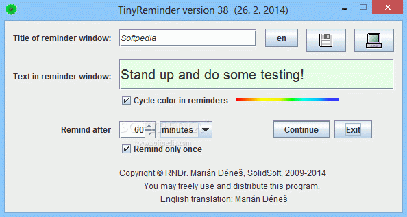 TinyReminder (formerly Remainder)