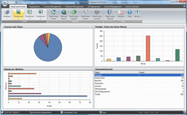 DeskCenter Management Studio