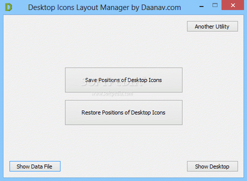 Desktop Icons Layout Manager