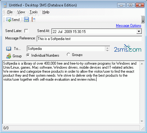 Desktop SMS (Database Edition)