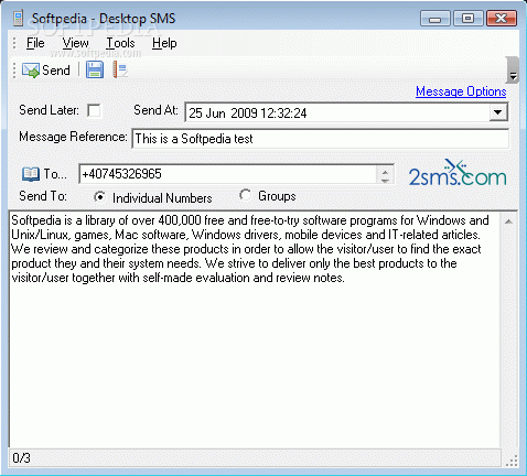 Desktop SMS