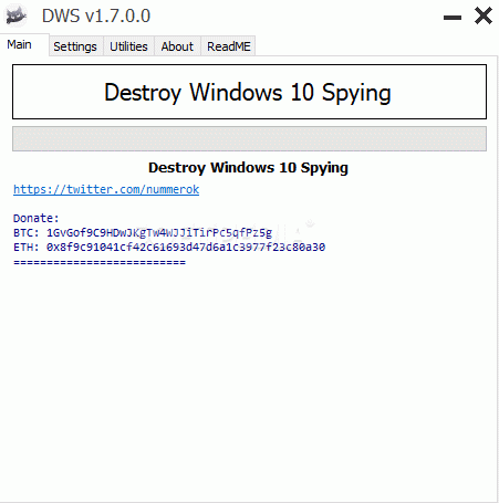 Destroy Windows 10 Spying