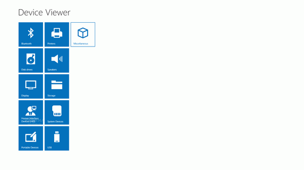 Device Viewer for Windows 8