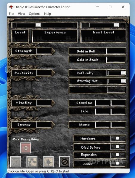 Diablo II: Resurrected Character Editor