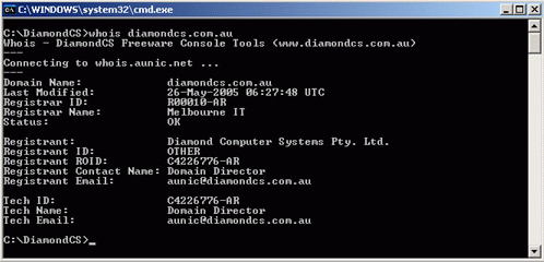 DiamondCS Whois