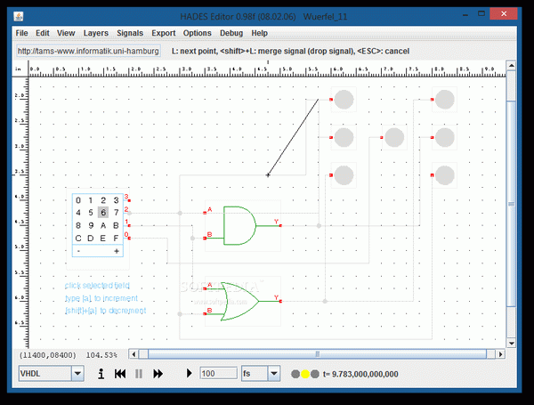 Dice LED decoder