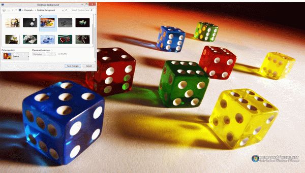 Dice Windows 7 Theme