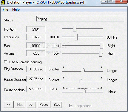 Dictation Player