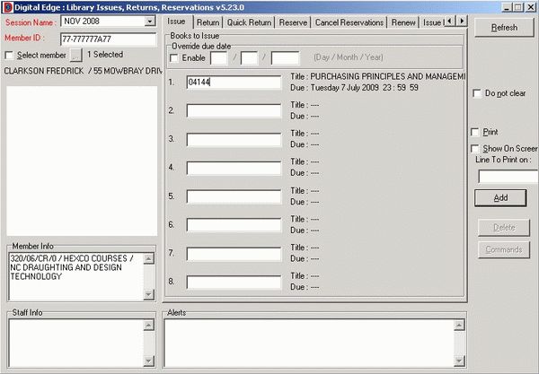 Digital Edge Information System