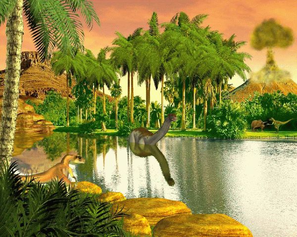 Dinosaur Valley - Animated Wallpaper