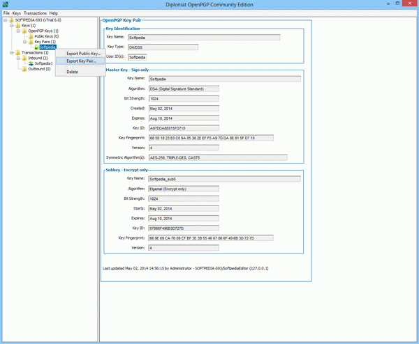 Diplomat OpenPGP Community Edition