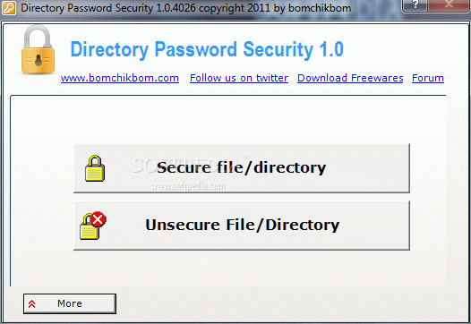 Directory Password Security