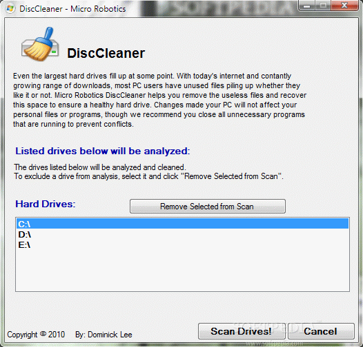 DiscCleaner