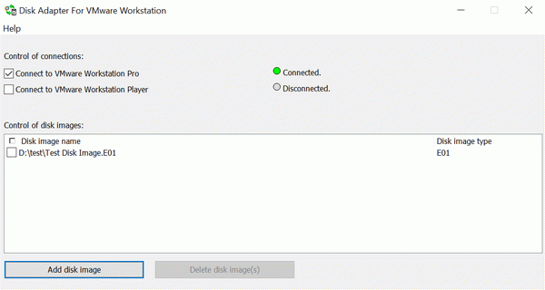 Disk Adapter For VMware Workstation
