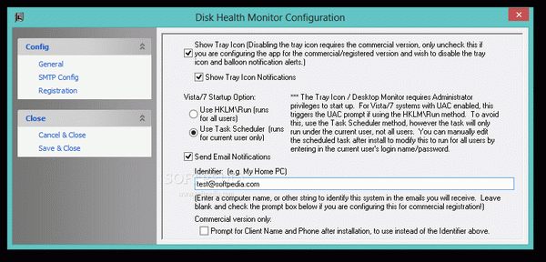 Disk Health Monitor