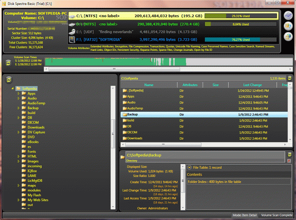 Disk Spectra Basic