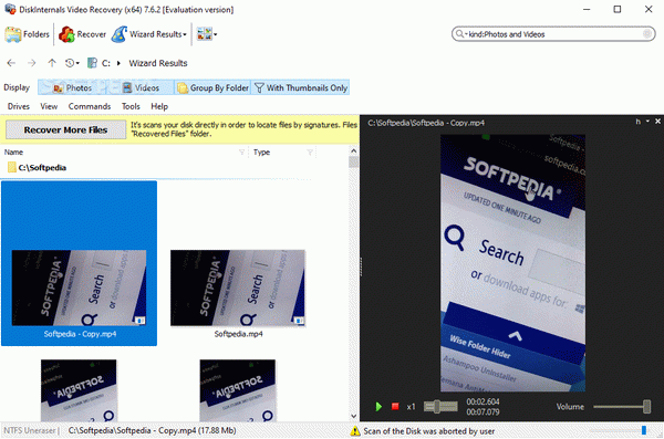 Diskinternals Video Recovery