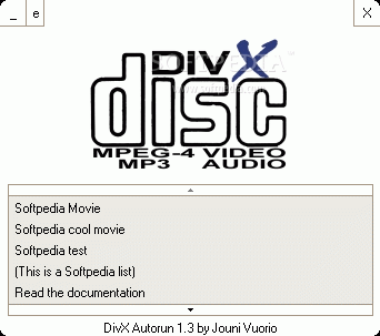 DivX Autorun