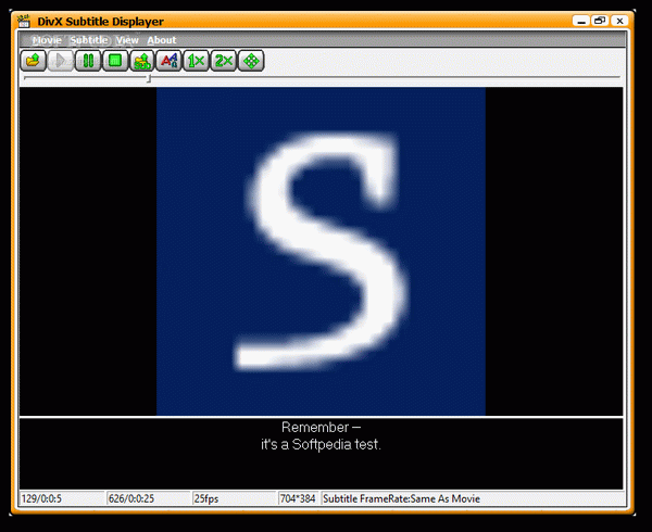 DivX Subtitle Displayer