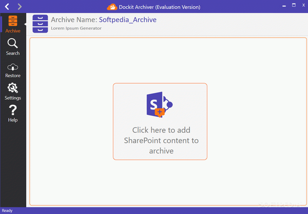 Dockit Archiver