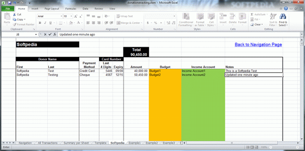 Donations Tracker