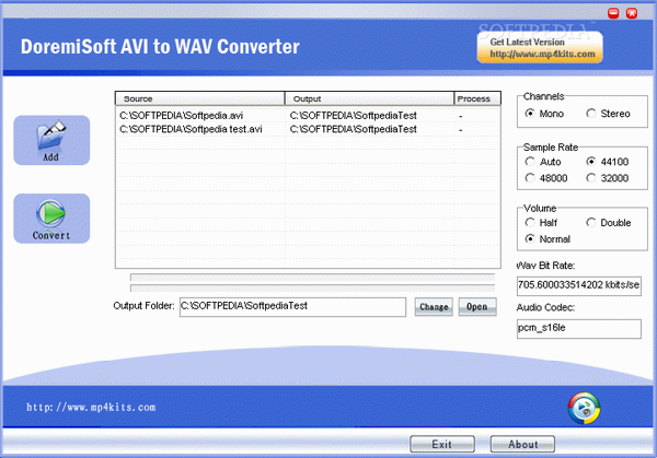 Doremi AVI to WAV Converter