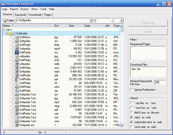 Download Analyzer