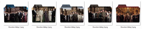 Downton Abbey Folder Icon