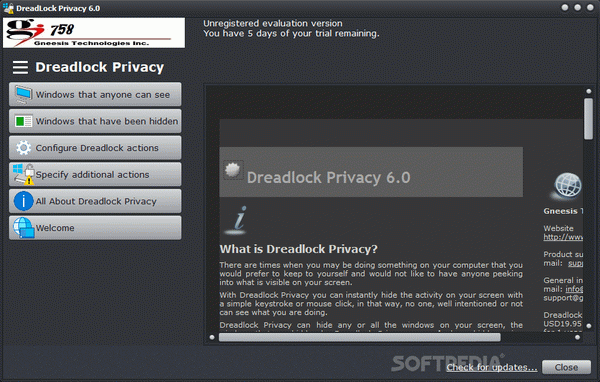 Dreadlock Privacy