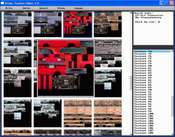 Driver Texture Editor