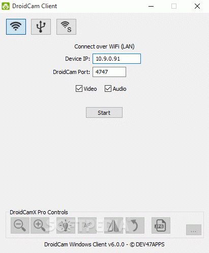 DroidCam Client