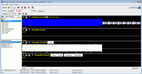 Dual Microphone Array