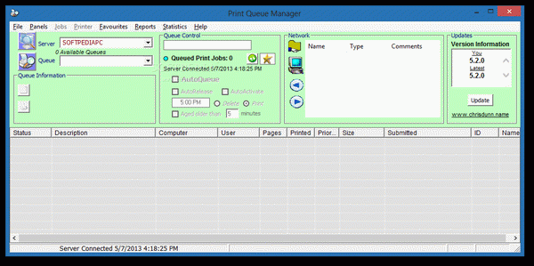 Print Queue Manager