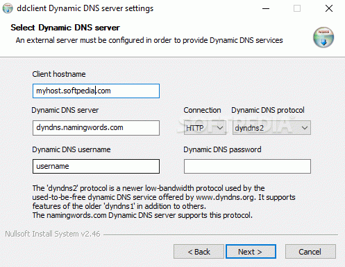Dynamic DNS client for Windows