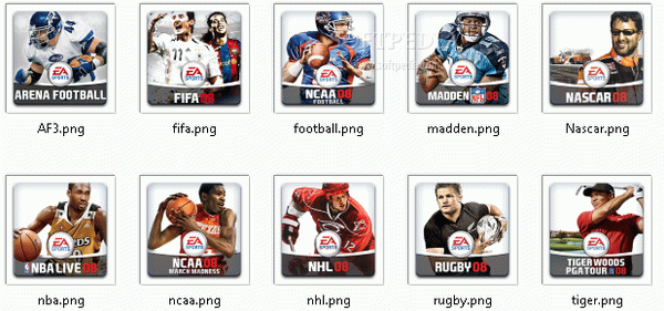 EA Sports 08 Icon Pack