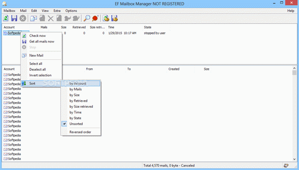 EF Mailbox Manager