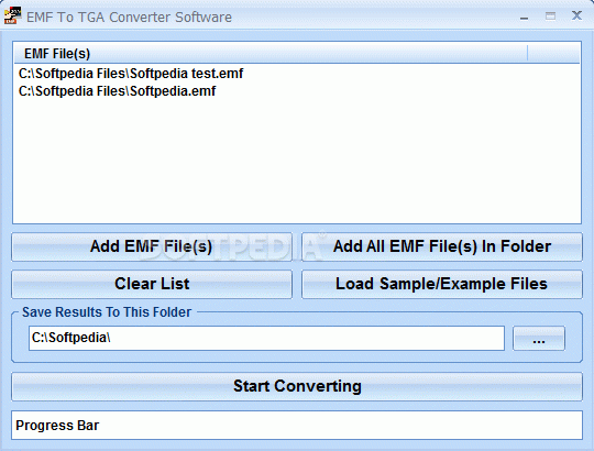 EMF To TGA Converter Software