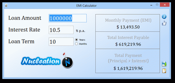 EMI Calculator