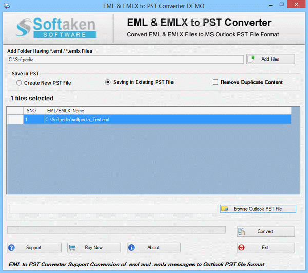 EML to PST Converter