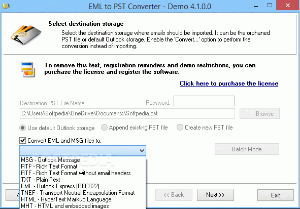 EML to PST Converter