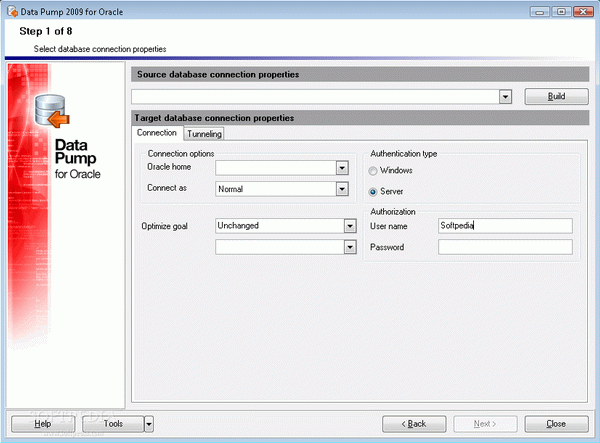 EMS Data Pump for Oracle