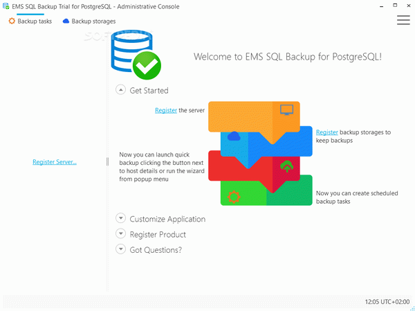 EMS SQL Backup for PostgreSQL