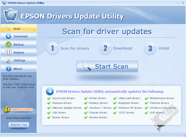 EPSON Drivers Update Utility